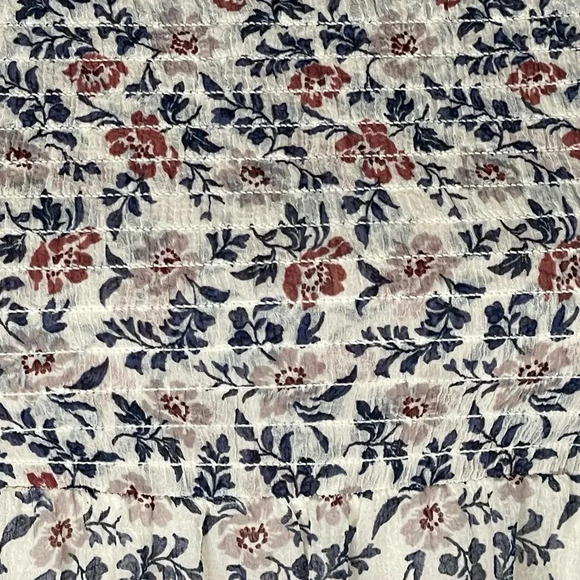 American Eagle Pretty Floral Off Shoulder Top XS - Picture 5 of 8